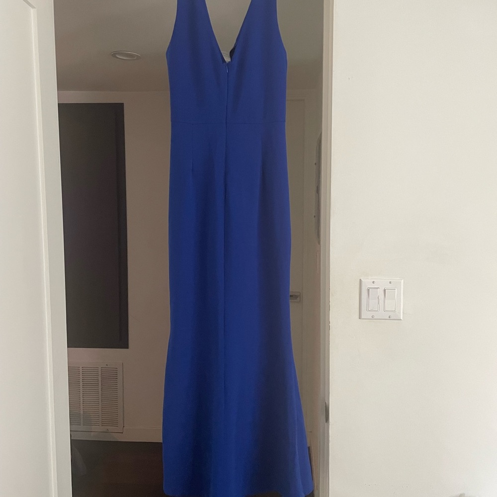 Royal blue bridesmaid/wedding guest dress